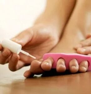 Uso della vernice terapeutica